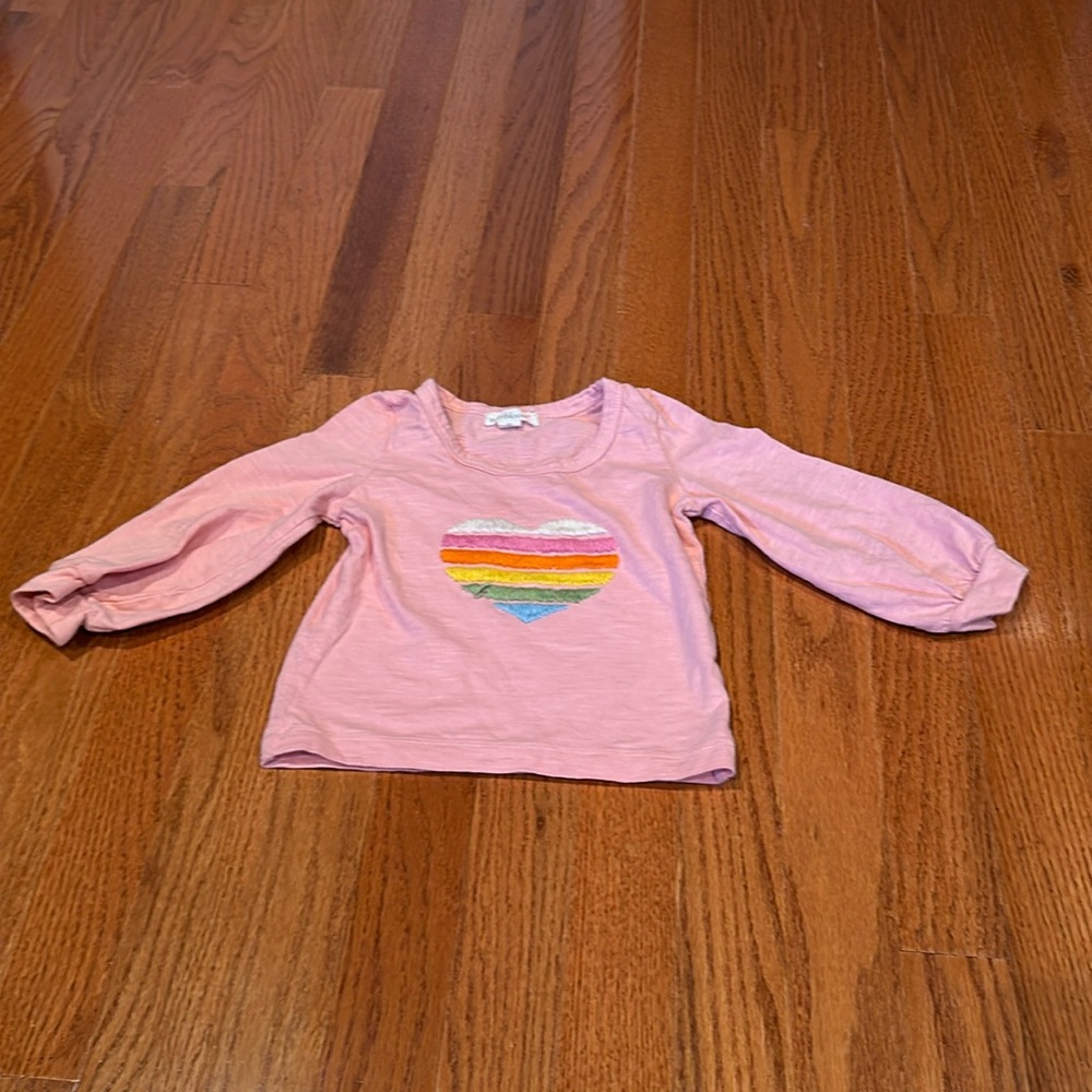 Embroidered Everbloom girl's top